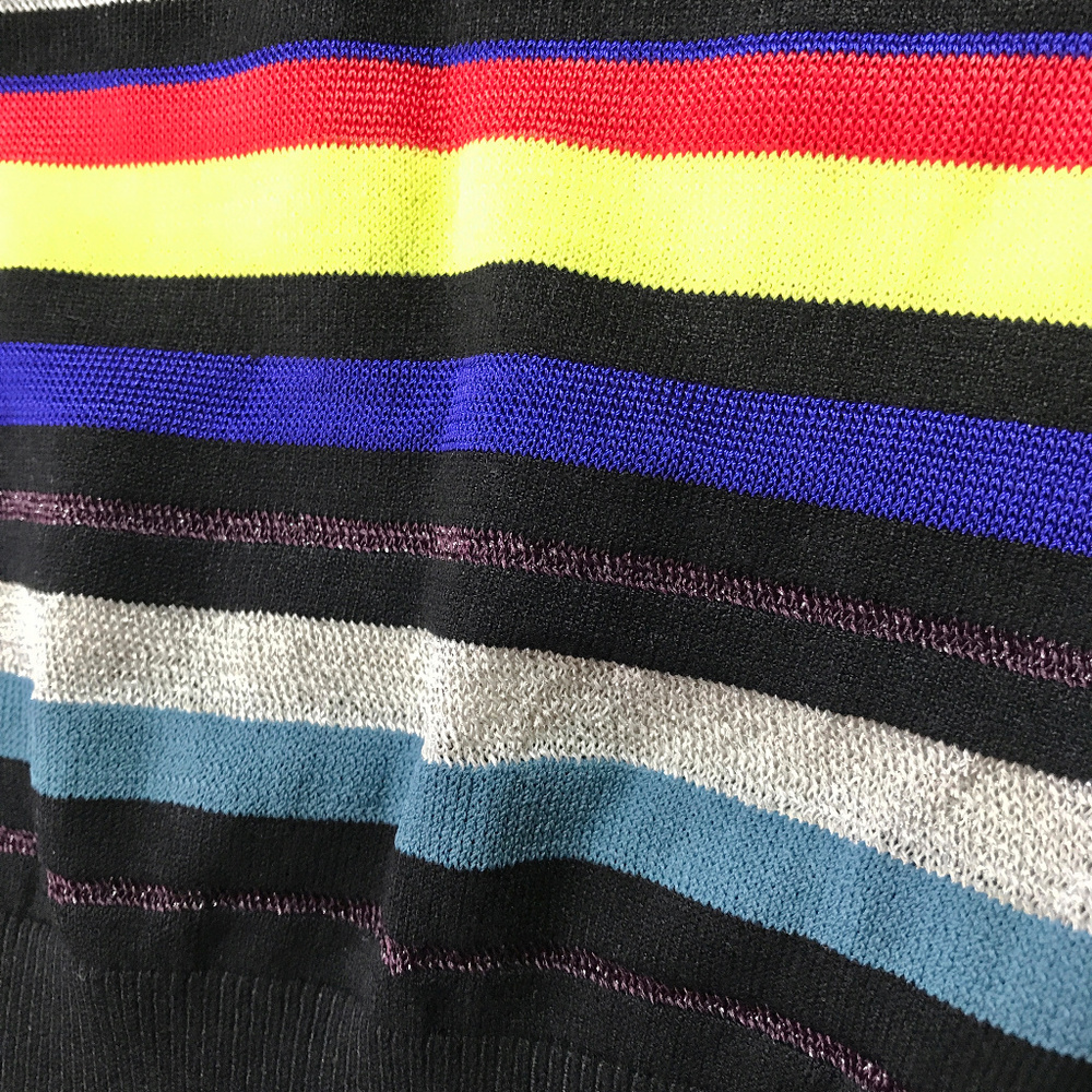 Pencil Skirt w/Crop Top Multi Color W/Shimmer - Picture 5 of 7